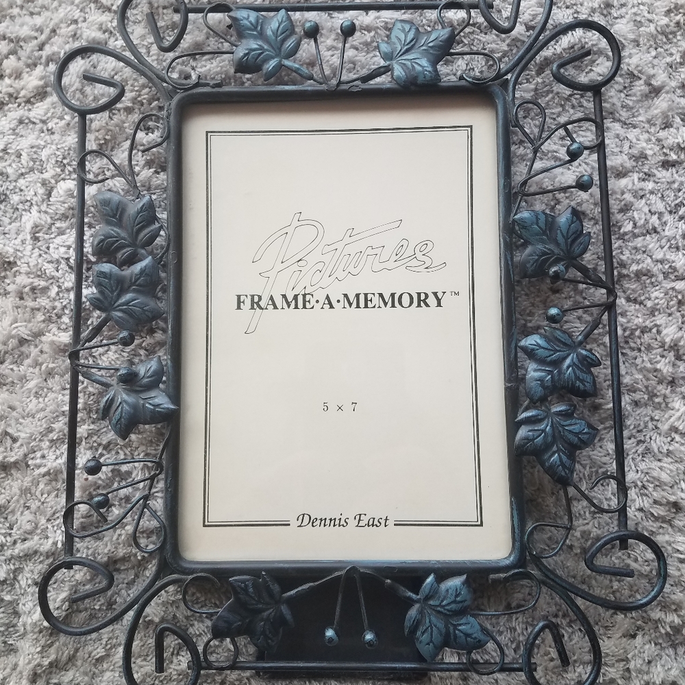 Dennis East metal picture frame